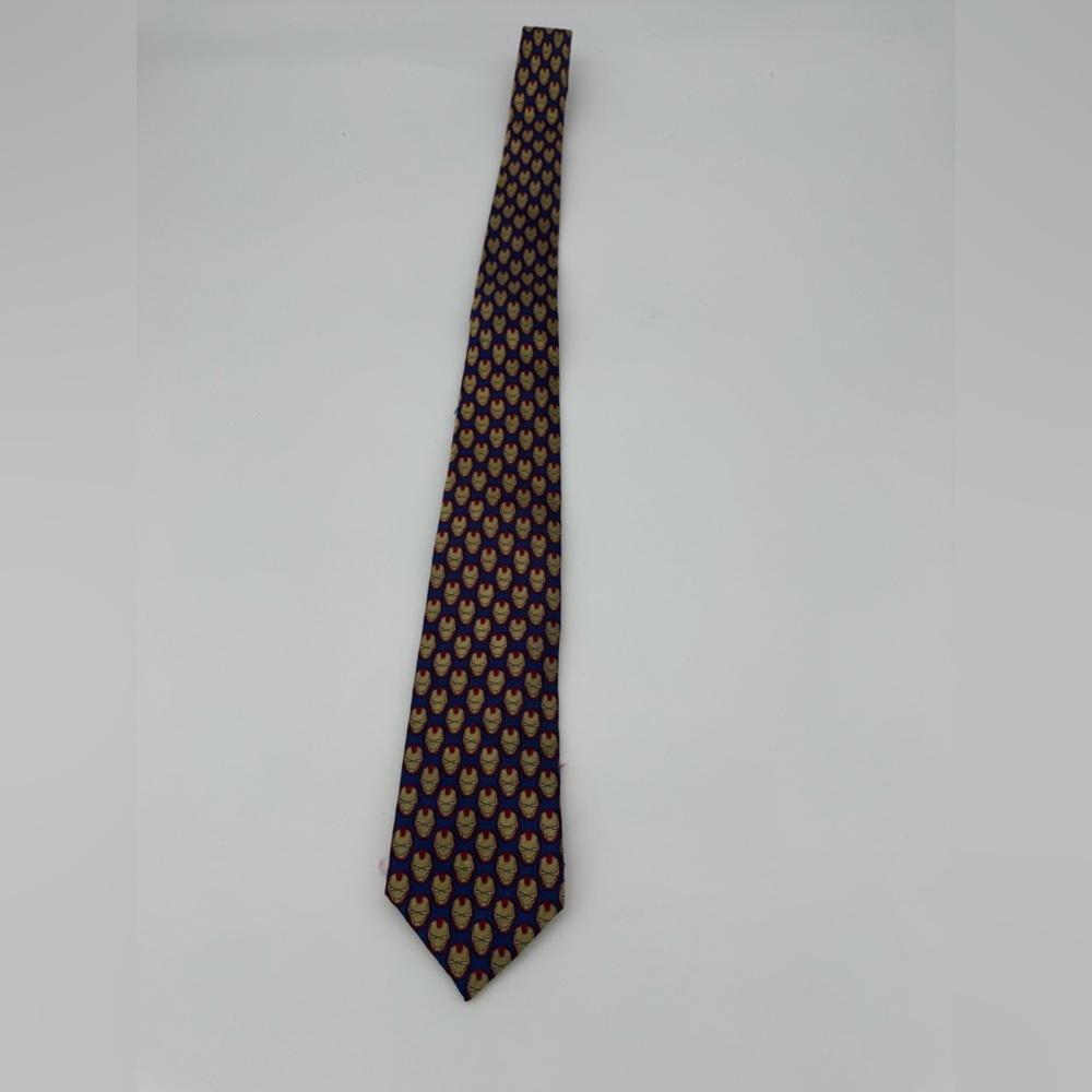 Ironman Marvel comics 100% silk neck tie formal dressy movie superhero cartoon